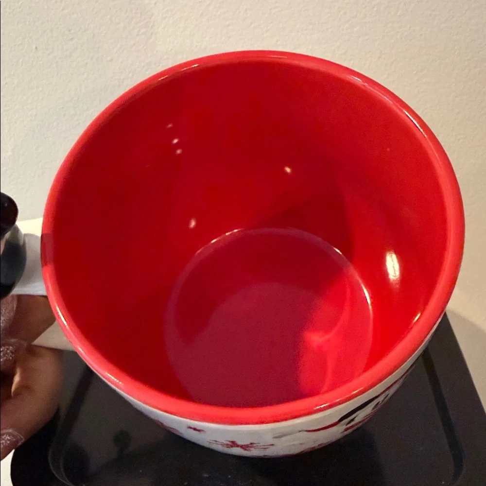 Mickey Mouse Holiday Mug with Stirrer - Picture 3 of 3
